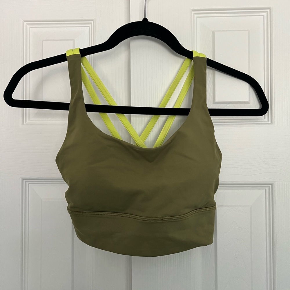 Lululemon Athletica Lululemon Energy Longline Bra Medium Support